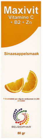 Maxivit Vitamine C + B2 + Zn